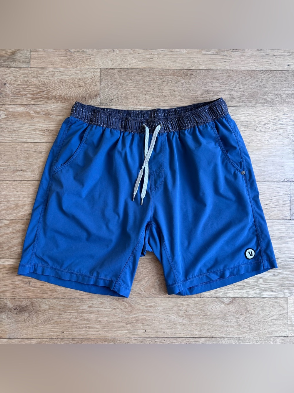 Vuori Blue Men's Athletic Shorts